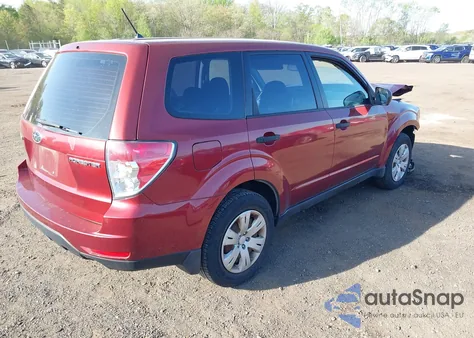 2009 Subaru Forester 2.5X из США, поврежденный, VIN JF2SH61639H756302